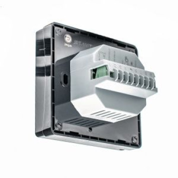 Комплектующие приборов отопления Термостат Jaga JRT-100TW встраиваемый в стену, цвет черный 87510.050019/SP-1