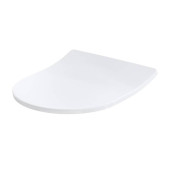 TOTO MH Сиденье Slim 39.4x49.3x6.8см, для унитазов CW161Y, CW162Y, CW163Y, с петлями из нерж.стали микролифт цвет: белый. TC514F