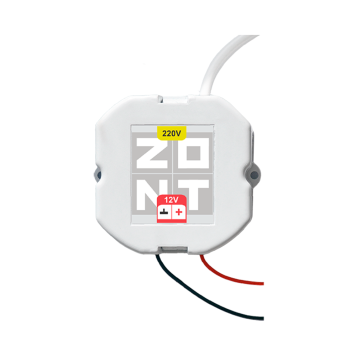Блок питания в подрозетник 12V/220 ZONT ML00006216