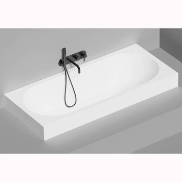 Salini Ornella KIT Встраиваемая ванна 170х75х60см., прямоугольная, материал: S-Sense, цвет: белый глянцевый. 103513G-5