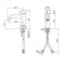 QuadroDesign Source Смеситель для раковины, на 1 отв., цвет: brushed stainless steel