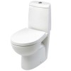 Roca Victoria Nord Унитаз моноблок 65x42см, с горизонтальным выпуском, цвет: белый. 7.342N.D.700.0, 7.341N.D.000.0