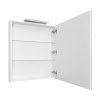 Roca Oleta Зеркальный шкаф 60х70см, DX, c LED-светильником, цвет: белый. A857646806