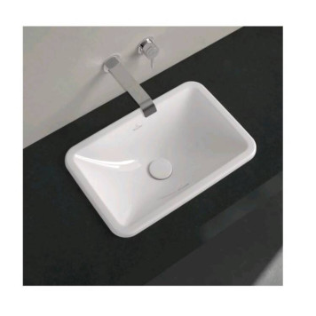 Раковина, Villeroy Boch, Loop Friends, шгв 510-340-165, отверстия для смесителя-отсутствуют, цвет-альпийский белый (белый Alpin)