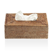 Decor Walther Basket KB Диспенсер для салфеток 14x25x10см, настольная, цвет: ротанг темный. 0922992