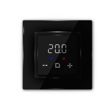 Терморегулятор PRIMOCLIMA для теплого пола Primotronic, черный ET-44W черный