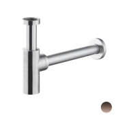 Newform X-STEEL 316 Сифон для раковины под донный клапан, L=300 мм цвет: PVD Brushed copper bronze. 244X.59.067
