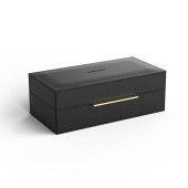 Decor Walther Brownie BOX S Коробка универсальная 27х14х9.5см., искусственная кожа, цвет: черный. 0939760