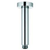 Kludi 66 515 0500 A-QA Кронштейн потолочный, H=150 мм, с отражателем 55 мм 665150500