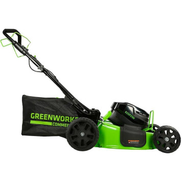Газонокосилка аккумуляторная самоходная Greenworks 82V,51 см,б/щ (без АКБ и ЗУ)-1