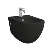 Artceram FILE 2.0  Биде подвесное 36х52 см, с креплениями, с 1 отв под смеситель, цвет: черный. FLB001 03 00 Акция