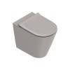 Catalano Zero Унитаз напольный 55x35см, цвет: Tortora Satinato. 0114550032