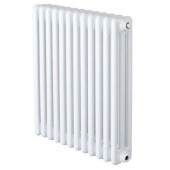 STOCK Радиатор, Zehnder, Charleston, 3057, 10, №1270, 3/4, RAL 9016 (белый)