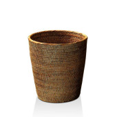 Decor Walther Basket PK Корзина для бумаги 30x31см, напольная, цвет: ротанг темный. 0922492