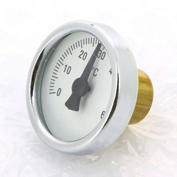 Термометр погружной аксиальный 1/2 UNI-FITT 60C, диаметр 33 мм-1