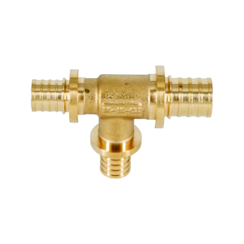 Тройник редукционный Ø20-16-16 ELSEN, латунь, CN