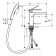 Hansgrohe Tecturis E Смеситель для раковины, на 1 отв., с ручной лейкой, цвет: хром. 73210000