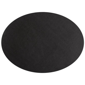 ADJ Овальный плейсмат, 47,5x35 см., цвет: черный/серый-2