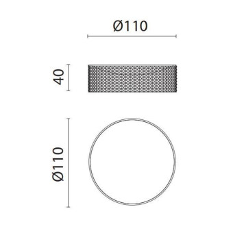 Oasis Defile Мыльница настольная, рифленая, цвет: хром-1