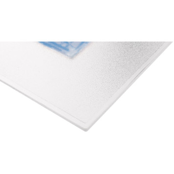 Гладилка пластиковая 280х140х3 мм, прозрачная-3