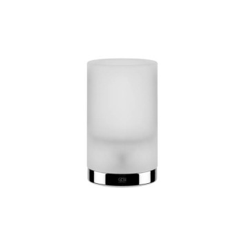 Gessi Emporio accessories Стакан настольный, сатинированное стекло, цвет: хром