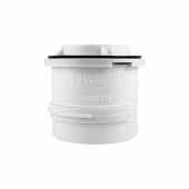 Фланец пластиковый FLEXAG FL75-W с фиксирующим кольцом. материал - полипропилен