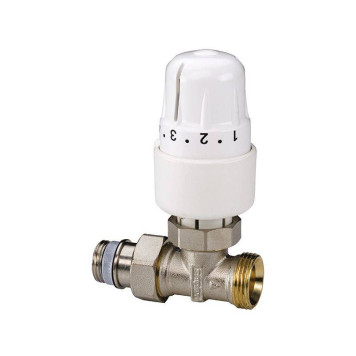 Вентиль Simplex в комплекте с термостатической головкой прямой 1/2 х 3/4 ЕК