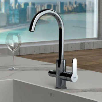 Смеситель для кухни Remer Winner со встроенной подачей питьевой воды хром-3