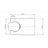 Allen Brau Priority Держатель для душа 3,5x5,2x3,5h см, цвет: хром 5.31B15-00