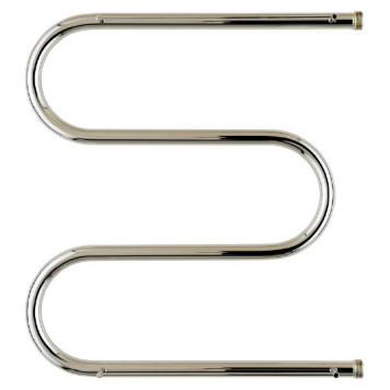 Стилье М-образный Полотенцесушитель водяной для ГВС 58,5x60h см, цвет: без покрытия 00014-6060