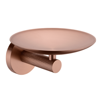 Boheme Uno Мыльница с латунной чашей, подвесная, цвет: brushed bronze 10973-BRB