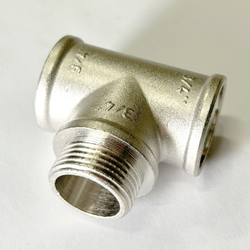 Тройник ВНВ 3/4 никелированный