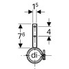 Хомут Geberit GIS DN 50 мм