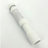 Труба гофрированная L=250-450 мм, вход 1 1/4, выход 32/40 мм