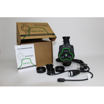 Циркуляционный насос ECO Plus 25-60 180 (с комплектом гаек)-4