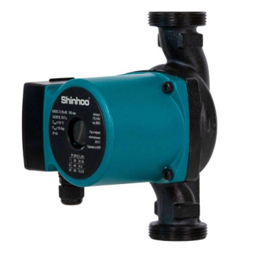 Насос циркуляционный Shinhoo BASIC S 25-4S с гайками-1