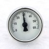 Термометр погружной аксиальный 1/2 quot; UNI-FITT 60 quot;C, диаметр 33 мм