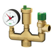 Группы безопасности Группа безопасности котла 1, ВР, в комплекте: манометр, предохрнительный клапан, автоматический воздухоотводчик FAR FA 2115 1