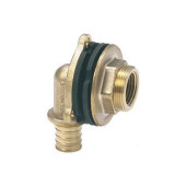 Угольник настенный REHAU RAUTITAN для гипсокартонных плит 20-Rp1/2x28 RX+ для труб из сшитого полиэтилена аксиальный (14563751001)