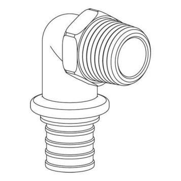 REHAU RAUTITAN Фитинги Переходник 50-R 1 1/4 RX+ для труб из сшитого полиэтилена