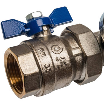 Распределительный коллектор STOUT из латуни 7 выходов без расходомеров.-3