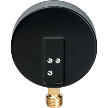 Манометр радиальный STOUT SIM-0010, корпус Dn 100 мм, 1/2, 0-16 бар, кл.2.5-2