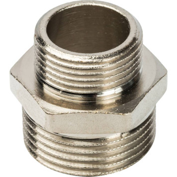 Переходник STOUT НН никелированный 1X3/4