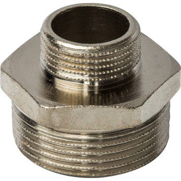 Переходник STOUT НН никелированный 1.25x0.75.