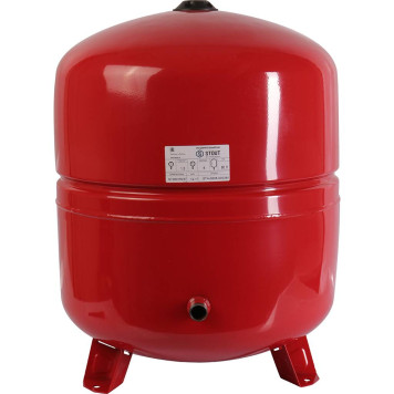 Расширительный бак на отопление STOUT STH-0005 80 л красный-1