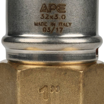 Переходник STOUT 1x32 для прессовых металлопластиковых труб с внутренней резьбой-6