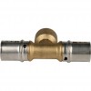 STOUT Тройник-переходник 20х1/2х20 внутренняя резьба для металлопластиковых труб.