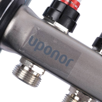 Uponor Smart S Коллектор с расходомерами стальной, выходы 12x3/4 Евроконус-4