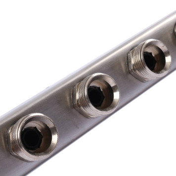 Uponor Smart S Коллектор с расходомерами стальной, выходы 12x3/4 Евроконус-5
