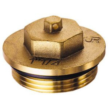 Фитинги резьбовые Заглушка CR, 1, НР, латунная FAR FK 4149 1